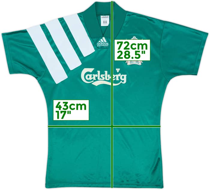 1992-93 Liverpool Centenary Away Shirt - 7/10 - (S)