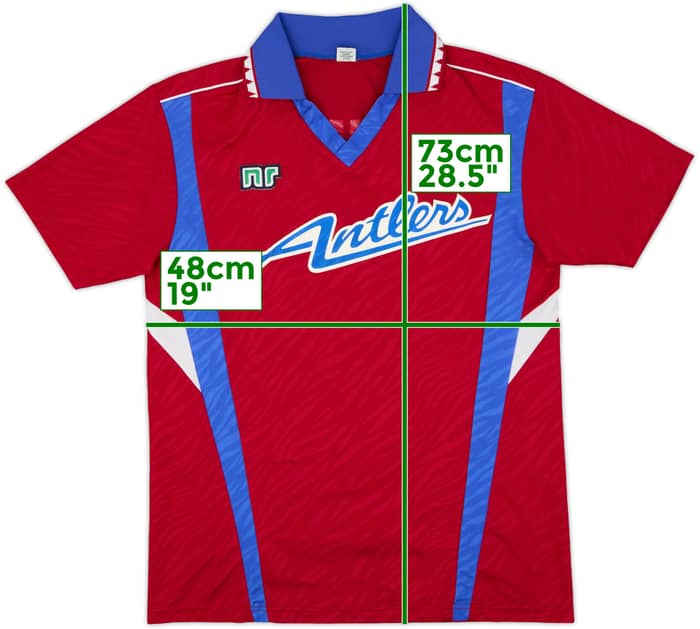 1992 Kashima Antlers Home Shirt - 9/10 - (M)