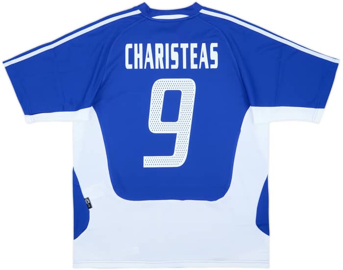2004-06 Greece Home Shirt Charisteas #9 (M)