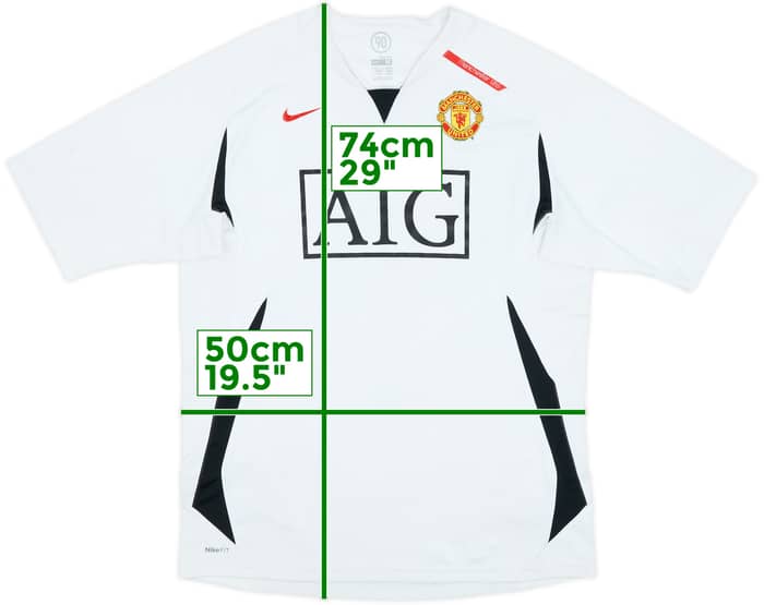 2007-08 Manchester United Nike Training Shirt - 6/10 - (M)