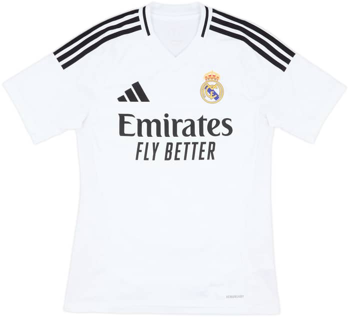 2024-25 Real Madrid Home Shirt Mbappe #9 - 8/10 - (XS)