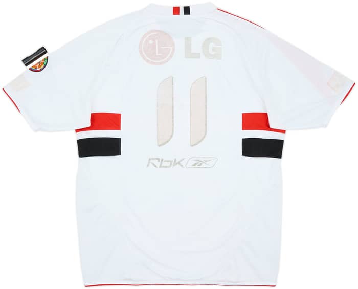 2006-07 Sao Paulo Home Shirt #11 - 5/10 - (XL)