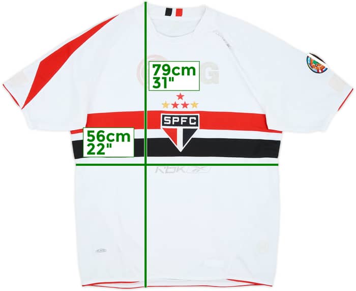 2006-07 Sao Paulo Home Shirt #11 - 5/10 - (XL)
