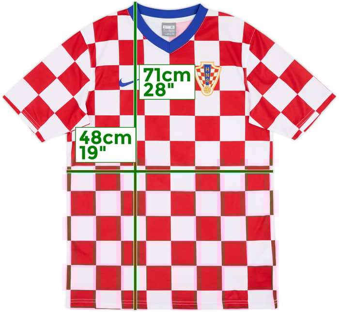 2008-09 Croatia Basic Home Shirt - 5/10 - (XL.Boys)