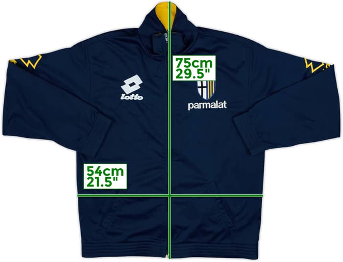 1998-99 Parma Lotto Track Jacket - 7/10 - (3XL)