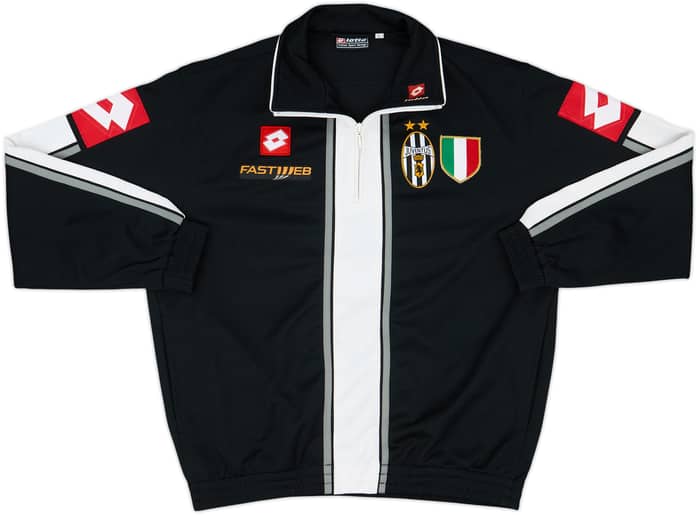 2001-02 Juventus Lotto 1/4 Zip Top de entrenamiento - 5/10 - (L)
