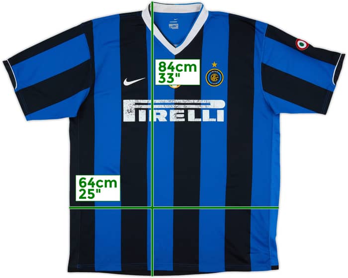 2006-07 Inter Milan Home Shirt - 5/10 - (XXL)