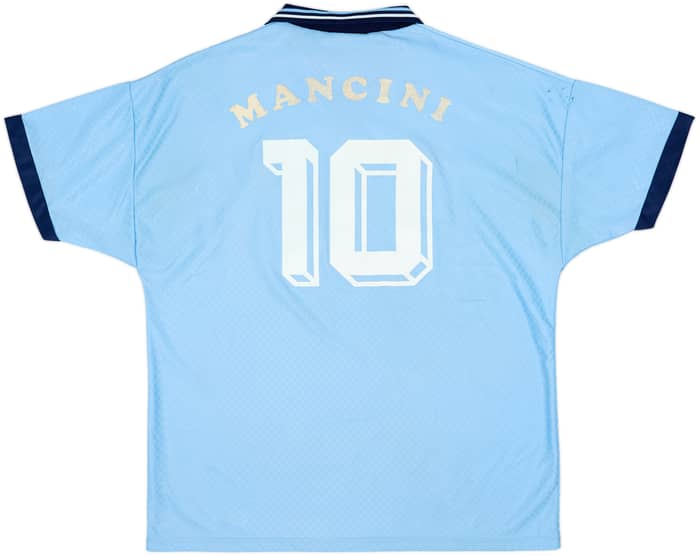 1996-97 Lazio Home Shirt Mancini #10 - 7/10 - (XL)