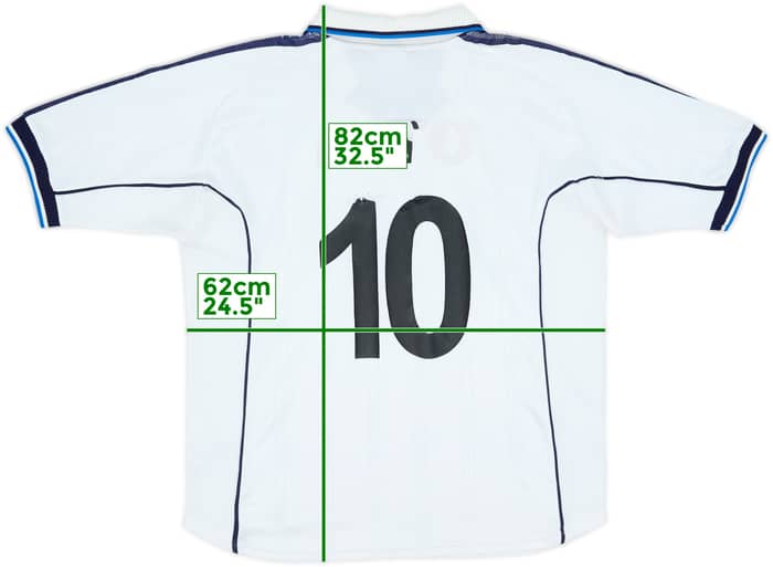 2000-01 Napoli Away Shirt #10 - 4/10 - (XXL)