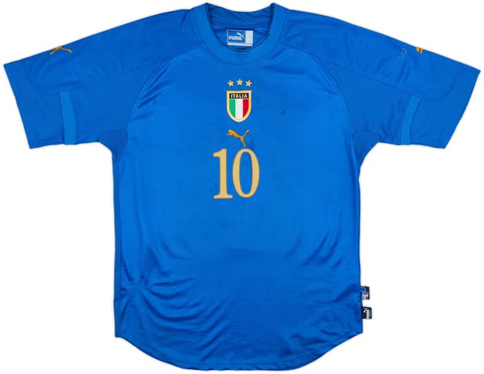 2004-06 Italy Home Shirt R. Baggio #10 - 5/10 - (M)