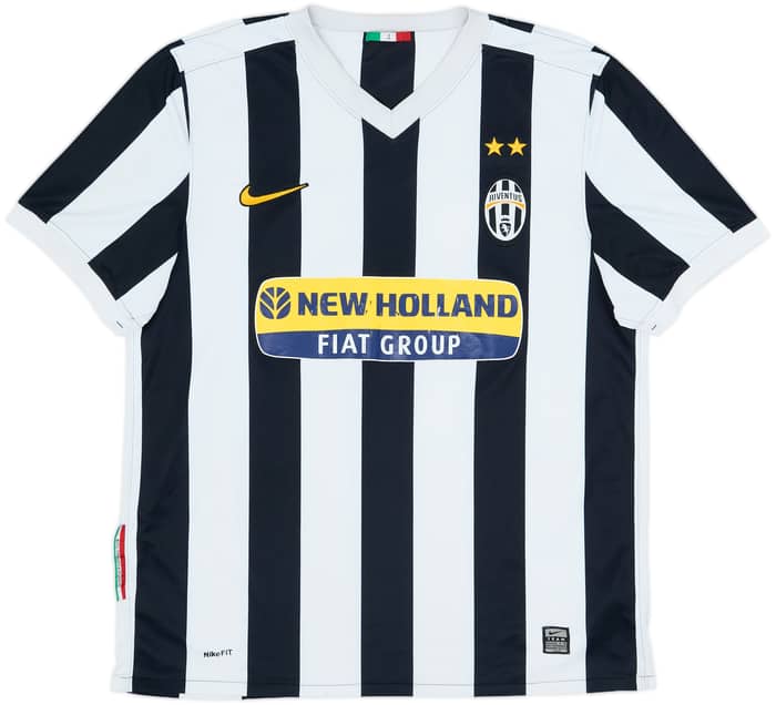 2009-10 Juventus Home Shirt Del Piero #10 - 6/10 - (L)