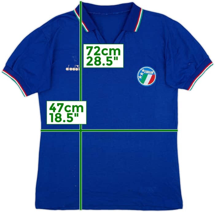 1986-91 Italy Home Shirt - 6/10 - (M)