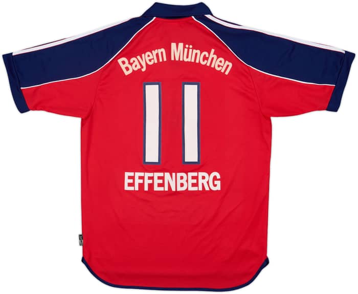 1999-01 Bayern Munich Home Shirt Effenberg #11 - 5/10 - (L)