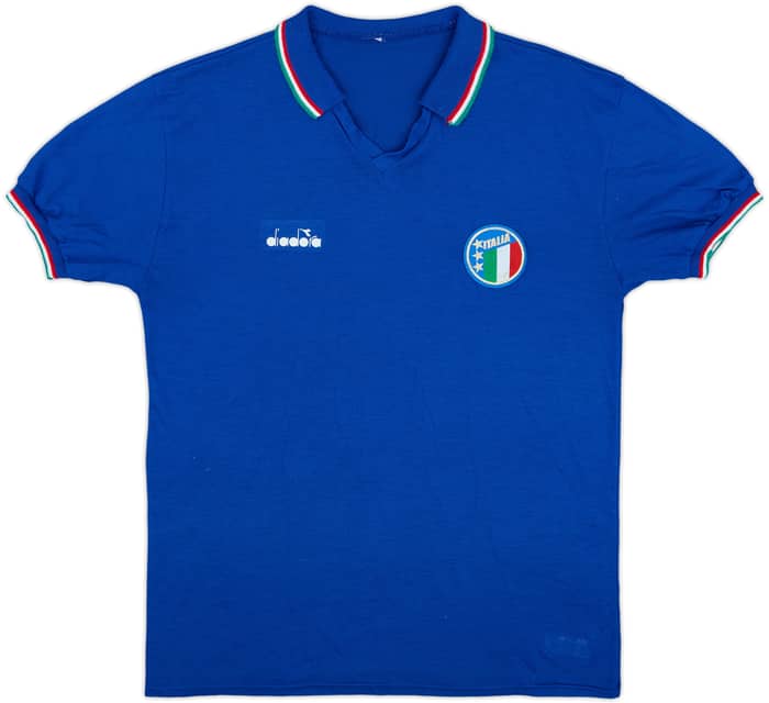 1986-91 Italy Home Shirt - 8/10 - (XL)