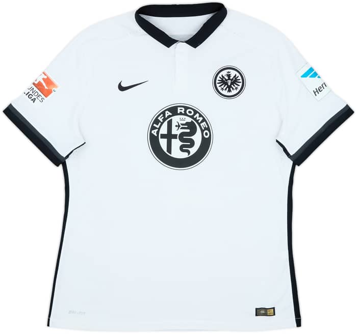 2015-16 Eintracht Frankfurt Player Issue Away Shirt - 7/10 - (XL)