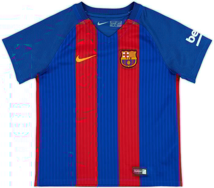 2016-17 Barcelona Home Shirt - 10/10 - (5-6 Years)