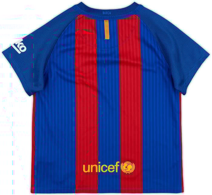 2016-17 Barcelona Home Shirt - 10/10 - (5-6 Years)