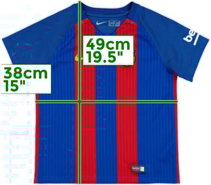 2016-17 Barcelona Home Shirt - 10/10 - (5-6 Years)