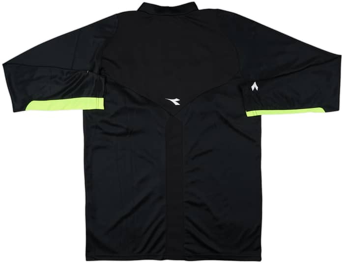 2009-10 Italy FIGC Diadora Referee L/S Shirt - 9/10 - (L)