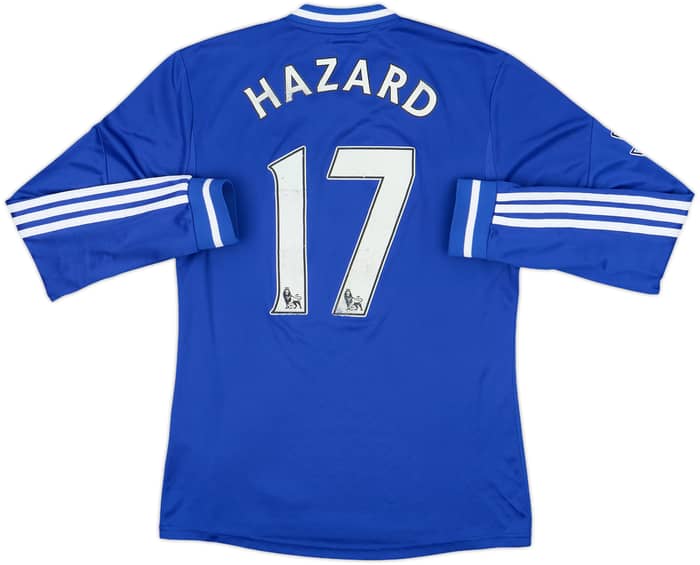 2013-14 Chelsea Home L/S Shirt Hazard #17 - 5/10 - (S)