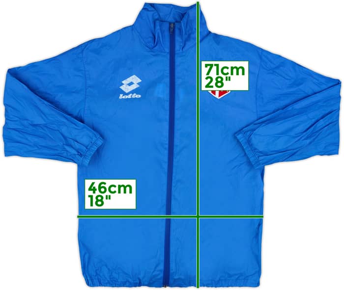 1992-95 Padova Lotto Hooded Rain Jacket - 5/10 - (XL.Boys)
