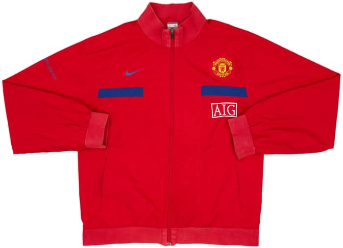 2008-09 Manchester United Nike Track Jacket - 8/10 - (M)