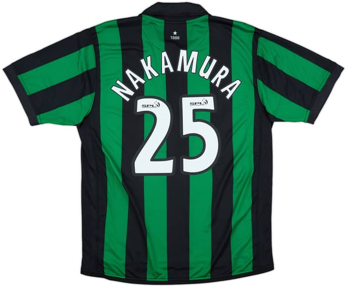 2006-08 Celtic Away Shirt Nakamura #25 - 7/10 - (L)