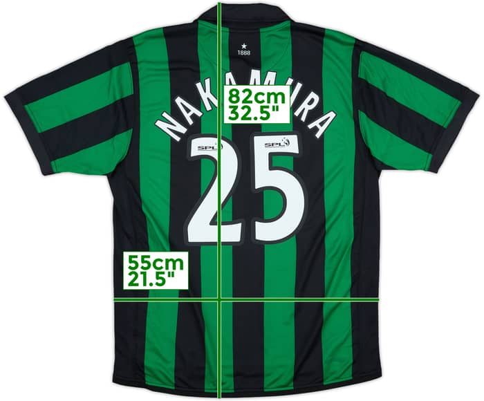 2006-08 Celtic Away Shirt Nakamura #25 - 7/10 - (L)