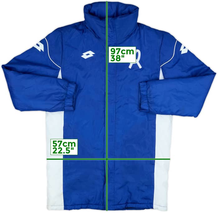 Abrigo acolchado de banquillo Lotto del Vicenza 2018-19 - 8/10 - (M)