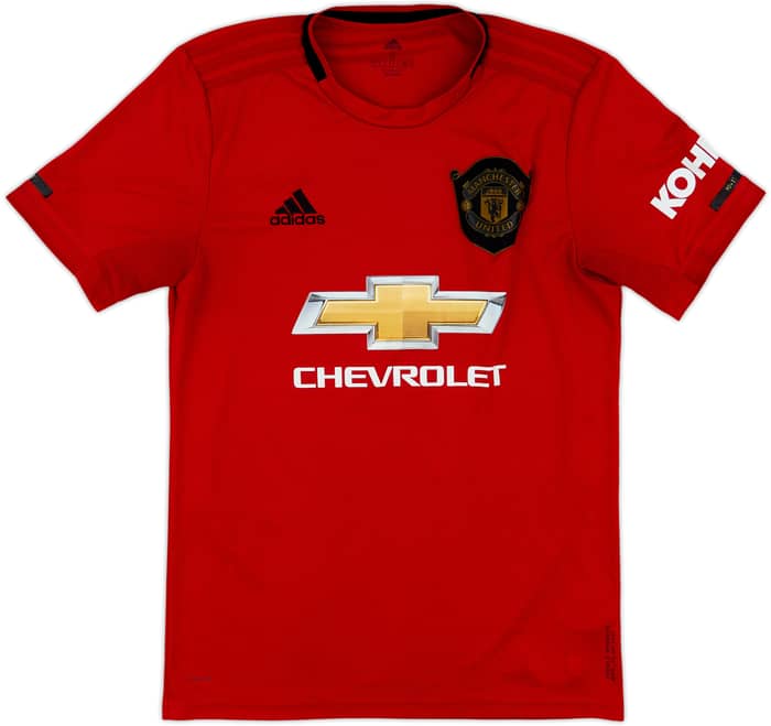 2019-20 Manchester United Home Shirt B.Fernandes #18 - 7/10 - (S)