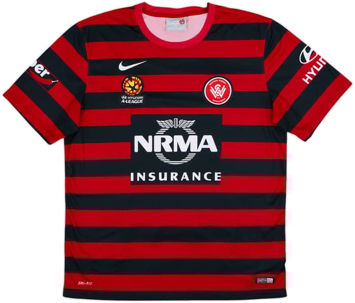 2014-15 Western Sydney Wanderers Home Shirt - 8/10 - (XL)