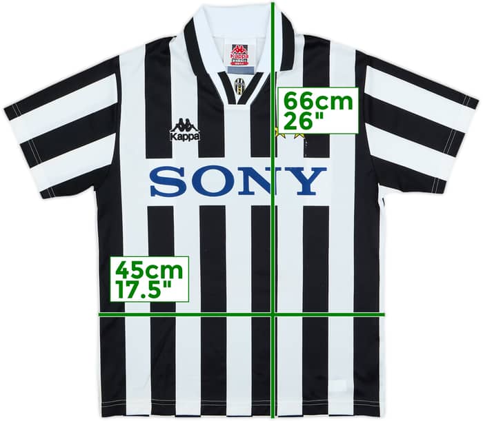 1995-97 Juventus Basic Home Shirt #11 - 5/10 - (XS)