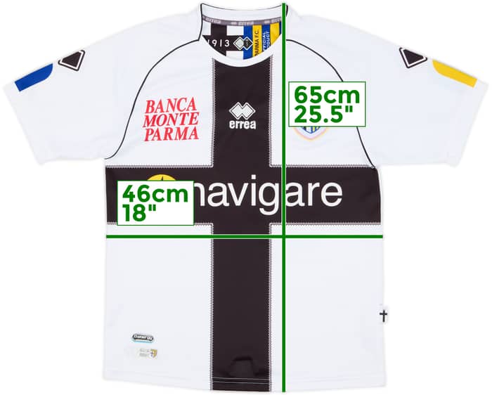 2011-12 Parma Home Shirt #23 - 6/10 - (S)