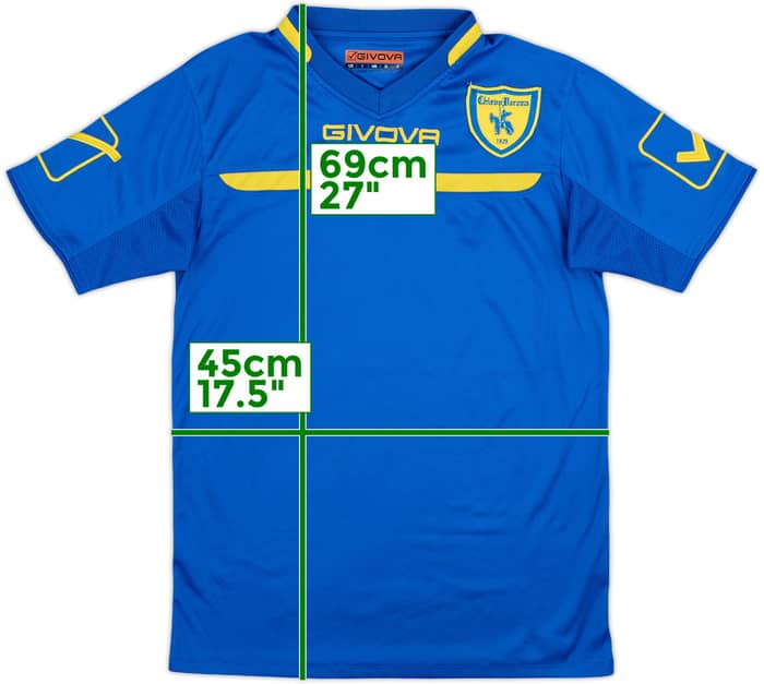 2020-21 Chievo Verona Givova Training Shirt - 10/10 - (S)