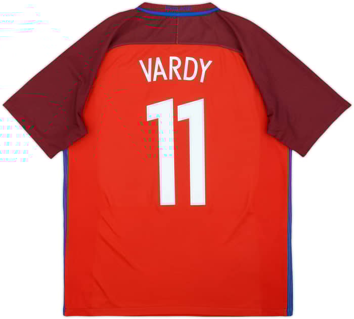 2016-17 England Away Shirt Vardy #11 - 9/10 - (L)