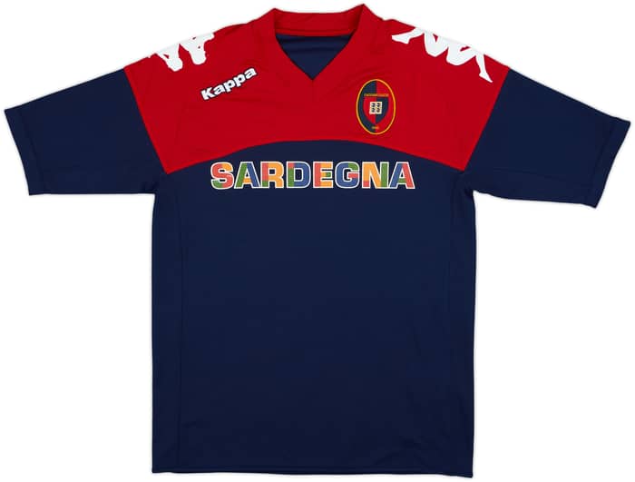 2012-13 Cagliari Kappa Training Shirt - 5/10 - (M)