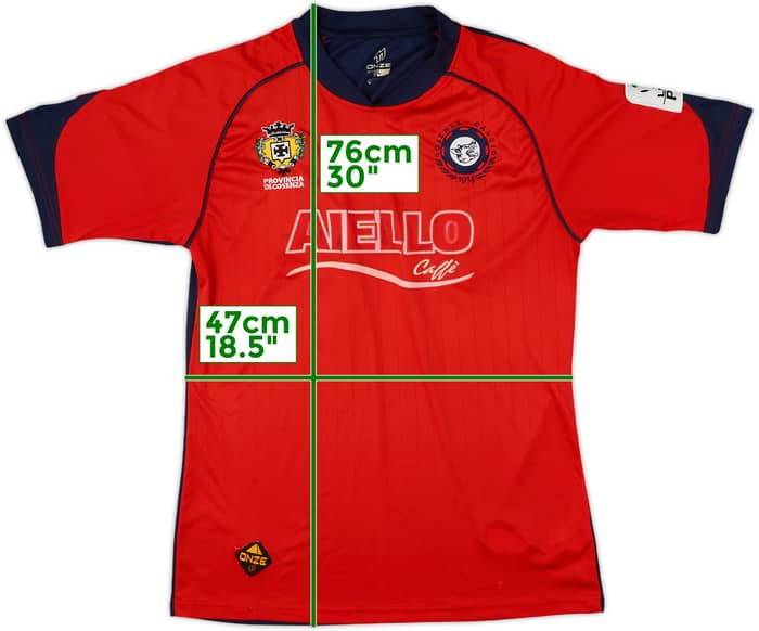 2010-11 Cosenza Home Shirt - 4/10 - (L)