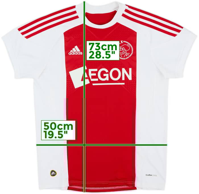 2010-11 Ajax Home Shirt - 10/10 - (XL.Boys)