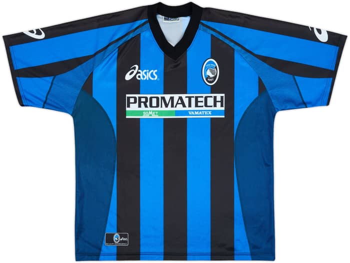 2004-05 Atalanta Basic '12 Uomo' Home Shirt - 8/10 - (XL)