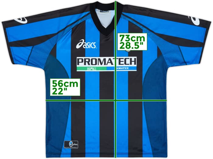 2004-05 Atalanta Basic '12 Uomo' Home Shirt - 8/10 - (XL)