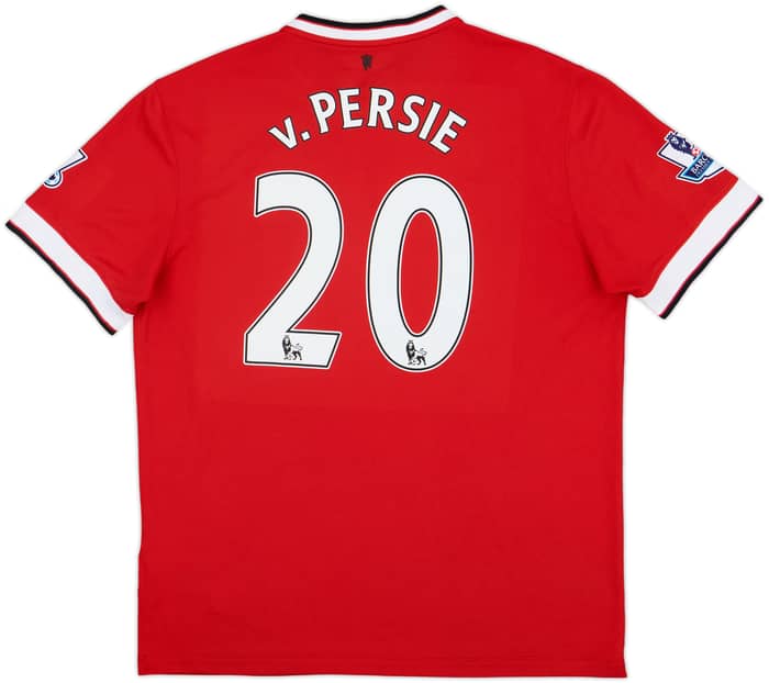 2014-15 Manchester United Home Shirt v.Persie #20 - 7/10 - (L)