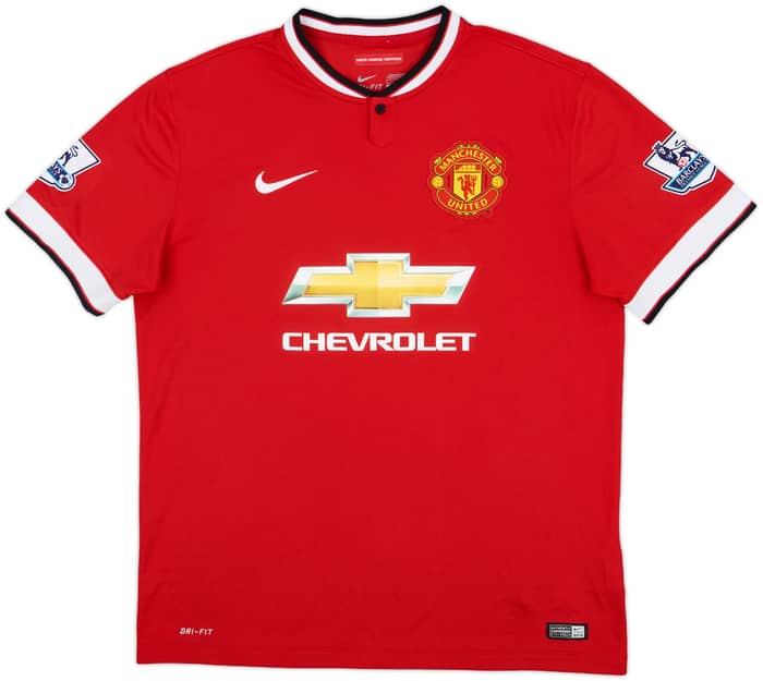 2014-15 Manchester United Home Shirt v.Persie #20 - 7/10 - (L)