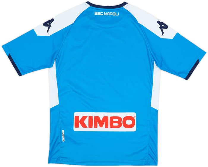 2019-20 Napoli Basic Home Shirt - 8/10 - (XL.Boys)