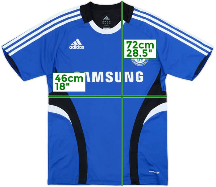 2008-09 Chelsea adidas Formotion Training Shirt - 8/10 - (M)