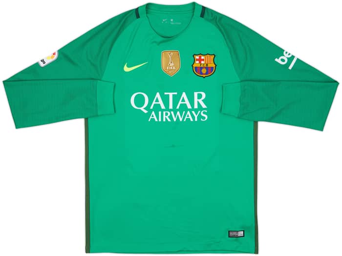 2016-17 Barcelona GK Shirt - 6/10 - (M)