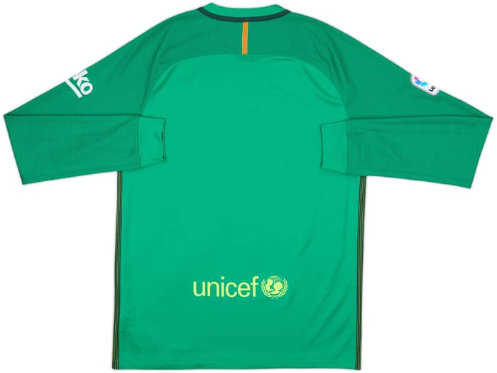 2016-17 Barcelona GK Shirt - 6/10 - (M)