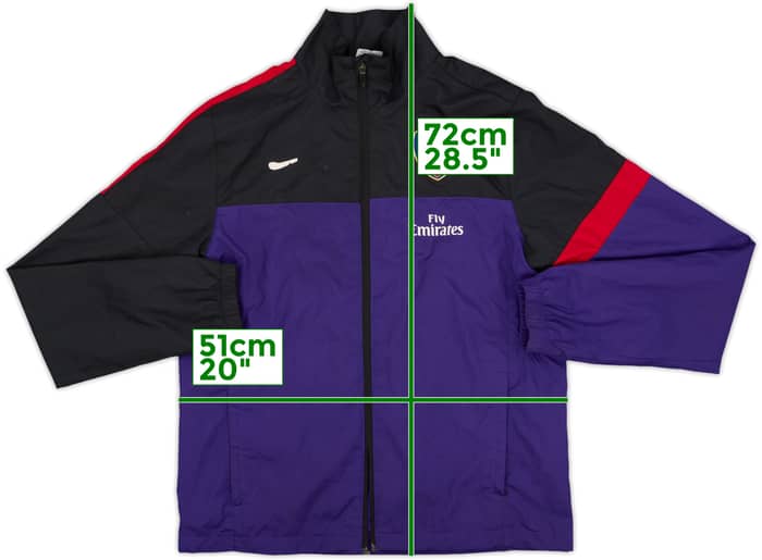 2012-13 Arsenal Nike Track Jacket - 5/10 - (S)