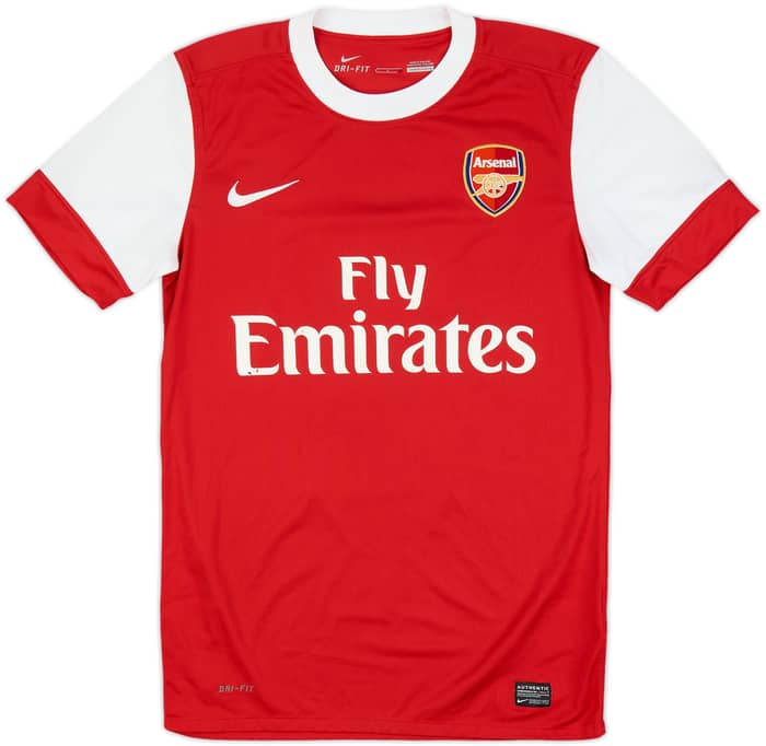 2010-11 Arsenal Home Shirt Fabregas #4 - 7/10 - (S)