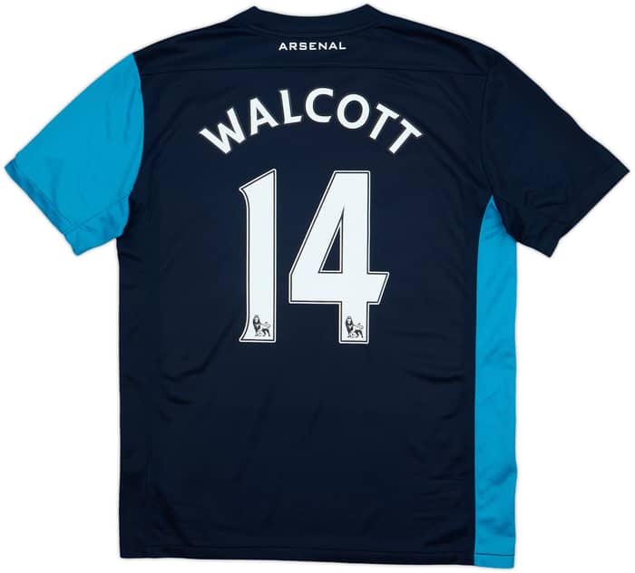 2011-12 Arsenal Away Shirt Walcott #14 - 7/10 - (M)