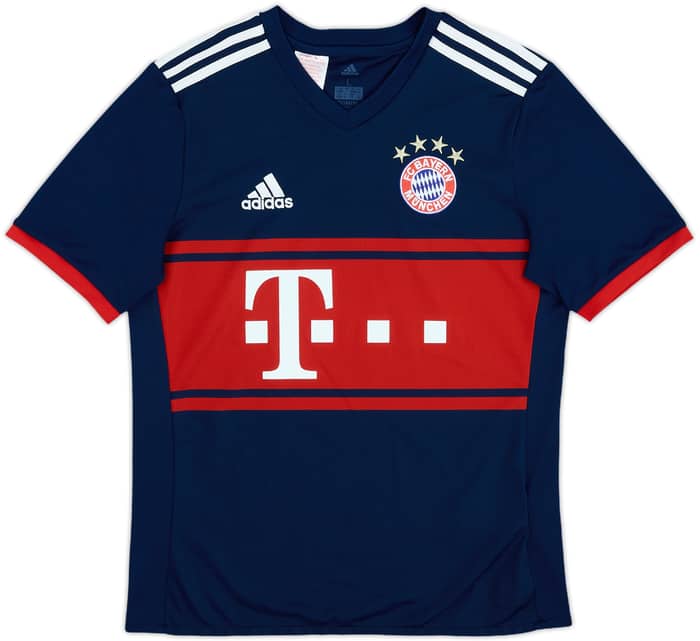 2017-18 Bayern Munich Away Shirt - 9/10 - (L.Boys)